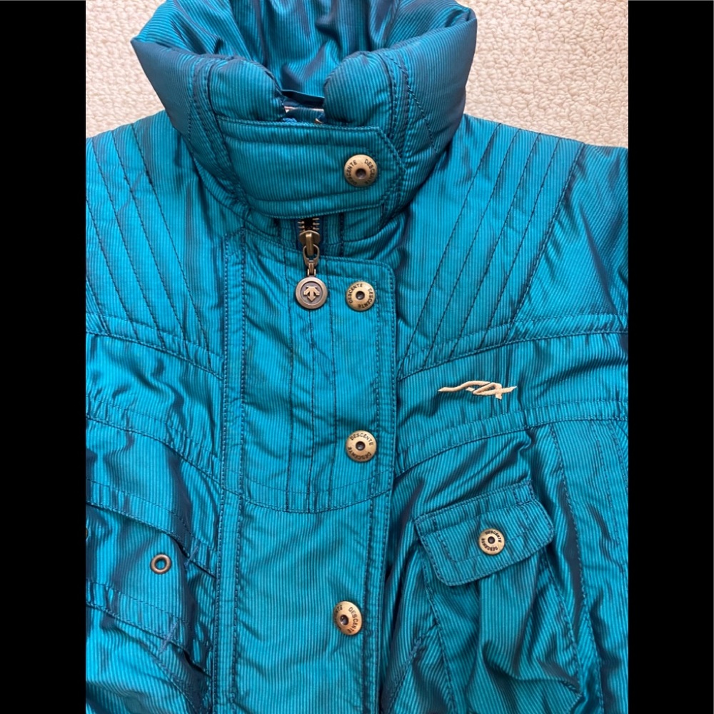 SOLD-Descente 1 Piece Ski Suit Women’s Size 4 - Picture 3 of 16